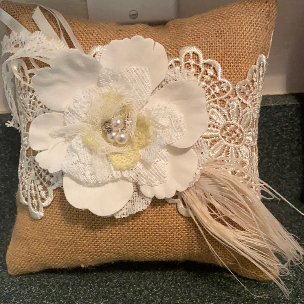 Ring bearer pillow